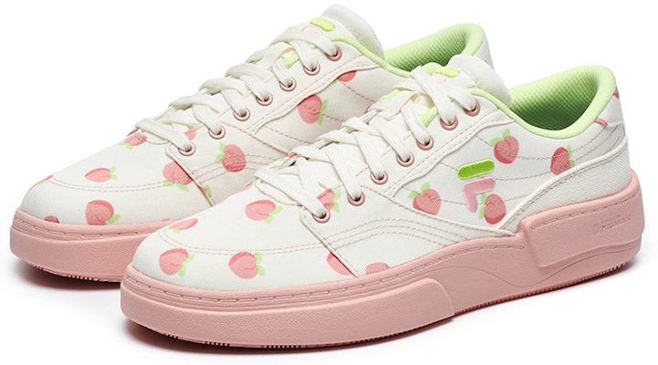 (Women) FILA FUSION Low 'White Coral' T12W232316FSC Order (Women) FILA FUSION Low 'White Coral' T12W232316FSC
