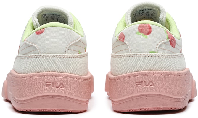 (W) FILA FUSION Low 白珊瑚 (ホワイトコーラル) T12W232316FSC Shop (W) FILA FUSION Low 白珊瑚 (ホワイトコーラル) T12W232316FSC