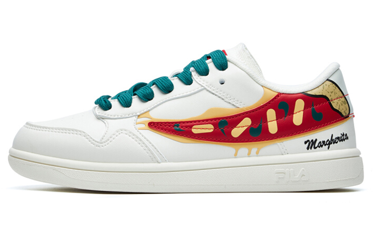 Buy (W) FILA Fusion Low 白緑赤ピザ (FILA Fusion Low シロミドリアカピザ) T12W125111FSW