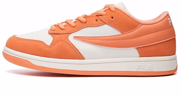(Women) FILA Fusion Low 'White Orange' T12W115102FGM (Women) FILA Fusion Low 'White Orange' T12W115102FGM