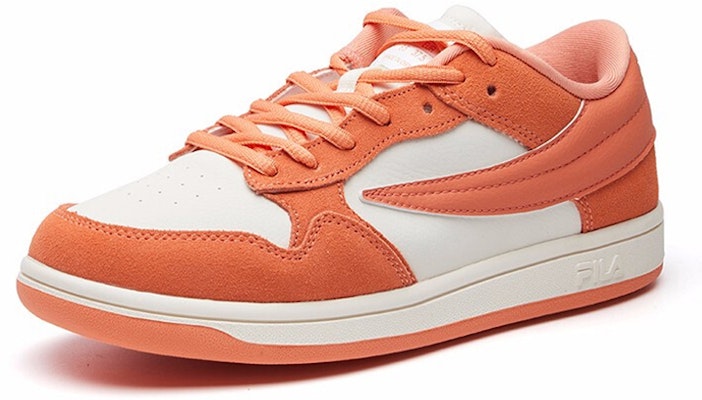 (Women) FILA Fusion Low 'White Orange' T12W115102FGM Order (Women) FILA Fusion Low 'White Orange' T12W115102FGM