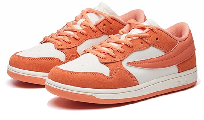 (Women) FILA Fusion Low 'White Orange' T12W115102FGM Lookbook (Women) FILA Fusion Low 'White Orange' T12W115102FGM