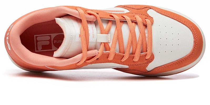(Women) FILA Fusion Low 'White Orange' T12W115102FGM Shop (Women) FILA Fusion Low 'White Orange' T12W115102FGM