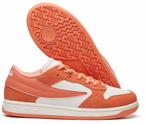 (Women) FILA Fusion Low 'White Orange' T12W115102FGM Details for (Women) FILA Fusion Low 'White Orange' T12W115102FGM