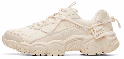 (Women) FILA FUSION Fluid Sneakers 'Cream White' T12W115205FDW (Women) FILA FUSION Fluid Sneakers 'Cream White' T12W115205FDW