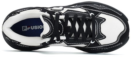 (W) FILA FUSION FLASH Kasut 'Hitam Putih' T12W331103FPB Lookbook (W) FILA FUSION FLASH Kasut 'Hitam Putih' T12W331103FPB