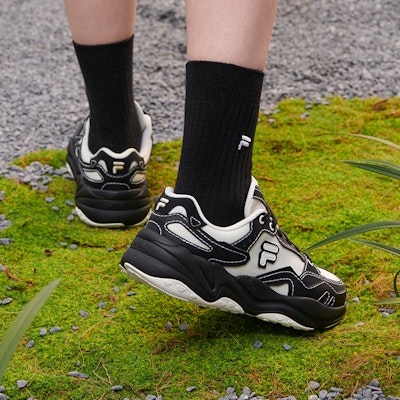 (W) Zapatillas FILA FUSION FLASH 'Negro Blanco' T12W331103FPB Cheap (W) Zapatillas FILA FUSION FLASH 'Negro Blanco' T12W331103FPB