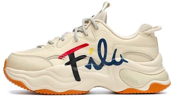 (Women) FILA FUSION Marathon Running Shoes 'Beige Orange' T12W231304FAG (Women) FILA FUSION Marathon Running Shoes 'Beige Orange' T12W231304FAG