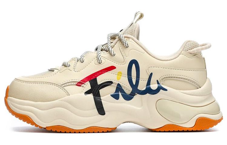 (Women) FILA FUSION Marathon Running Shoes 'Beige Orange' T12W231304FAG