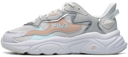 (Women) FILA Fusion MARS 'Cream White Grey' T12W135205FLV (Women) FILA Fusion MARS 'Cream White Grey' T12W135205FLV