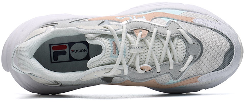 (W) FILA Fusion MARS 'Cream Putih Abu-Abu' T12W135205FLV Lookbook (W) FILA Fusion MARS 'Cream Putih Abu-Abu' T12W135205FLV