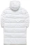 Lookbook (W) FILA Fusion 中長款連帽羽絨外套 冬季白色. T11W141903F-WT
