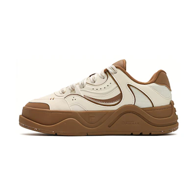 (W) FILA FUSION Mid 'Brown White'