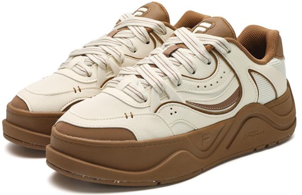 (W) 斐乐FUSION中帮鞋‘棕白’ T12W412201FAT Order (W) 斐乐FUSION中帮鞋‘棕白’ T12W412201FAT