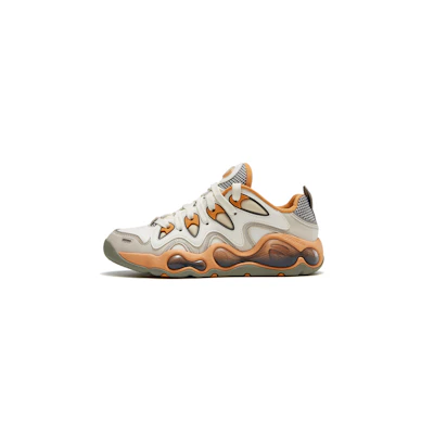 (W) FILA FUSION VERTICAL Basketball Shoes 'White Orange'