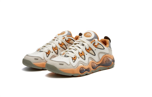 (Women) FILA FUSION VERTICAL Basketball Shoes 'White Orange' T12W343207FAS Order (Women) FILA FUSION VERTICAL Basketball Shoes 'White Orange' T12W343207FAS