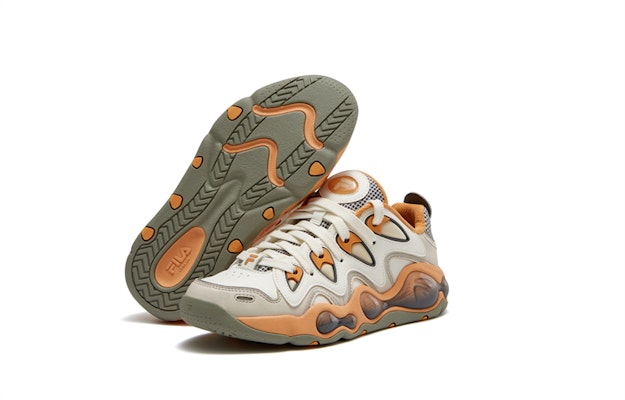 (Women) FILA FUSION VERTICAL Basketball Shoes 'White Orange' T12W343207FAS Shop (Women) FILA FUSION VERTICAL Basketball Shoes 'White Orange' T12W343207FAS