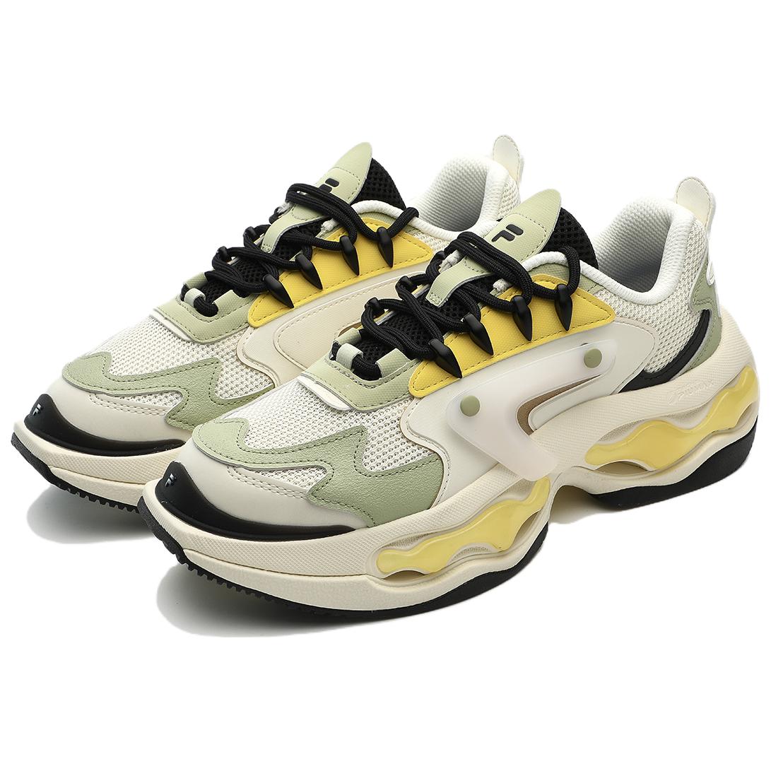 Order (Women) FILA FUSION NEBULA Sneakers 'White Yellow Green' T12W331105FAG