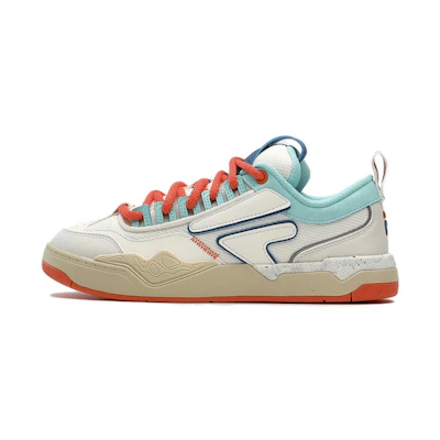 (W) FILA FUSION Nollie Skate Shoes 'White Aqua'