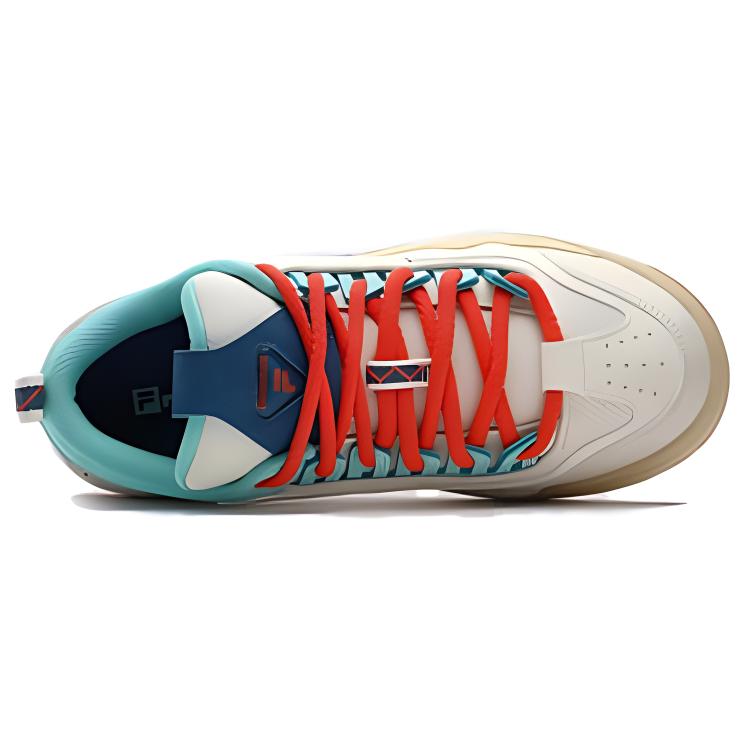 Lookbook (W) FILA FUSION Nollie Skate Schoenen ''Wit Aqua'' T12M332301FGD