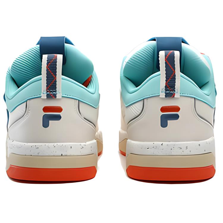 Shop (W) FILA FUSION Nollie Skate Schoenen ''Wit Aqua'' T12M332301FGD