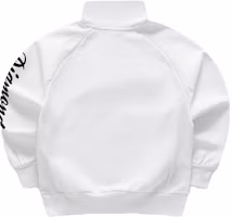Lookbook (Women) FILA Fusion Oversized Pullover Sweatshirt - White with Floral Print T11W342207F-WT