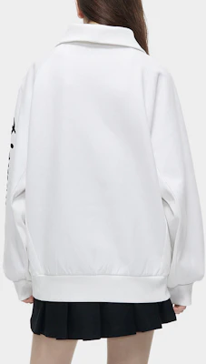 (W) FILA Fusion 寬版長袖套頭衫 - 白色花卉圖案 T11W342207F-WT Purchase (W) FILA Fusion 寬版長袖套頭衫 - 白色花卉圖案 T11W342207F-WT