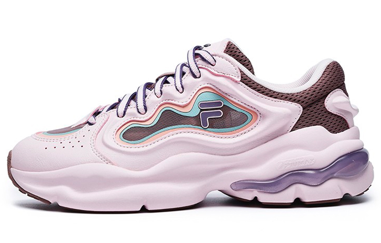 (W) FILA FUSION Palatte Sneakers 'Pink Red'