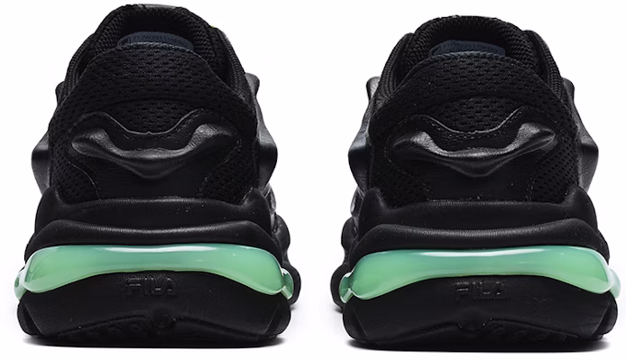 (Women) FILA FUSION Palatte Sneakers 'Black Green' T12W231119FBG Shop (Women) FILA FUSION Palatte Sneakers 'Black Green' T12W231119FBG