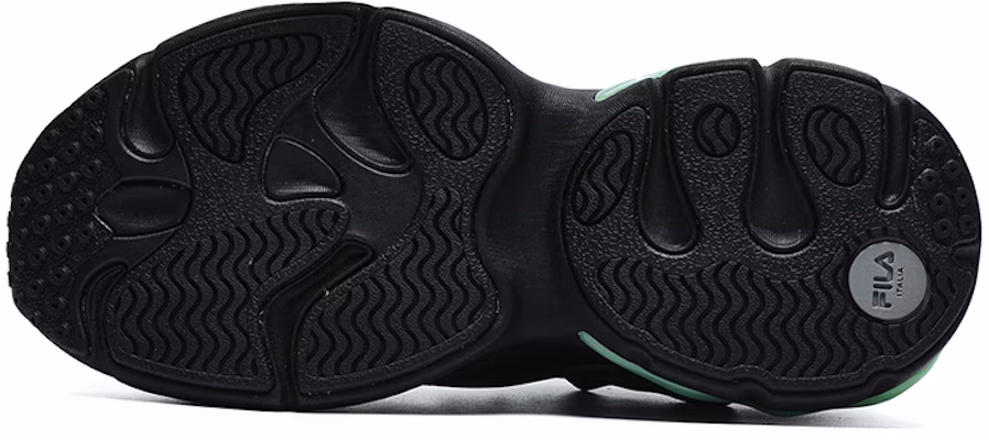 (Women) FILA FUSION Palatte Sneakers 'Black Green' T12W231119FBG Purchase (Women) FILA FUSION Palatte Sneakers 'Black Green' T12W231119FBG