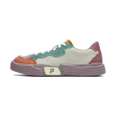 (W) FILA FUSION Pop II Skate Shoes 'Green Orange'
