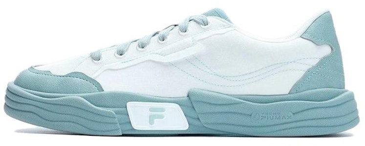 FILA FUSION斐樂潮牌 POP II 防滑耐磨 低幫 帆布鞋 女款 白藍 Buy FILA FUSION斐樂潮牌 POP II 防滑耐磨 低幫 帆布鞋 女款 白藍