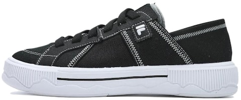 (Women) FILA FUSION POP III SE 'Black Canvas Low' T12W422221FBS (Women) FILA FUSION POP III SE 'Black Canvas Low' T12W422221FBS