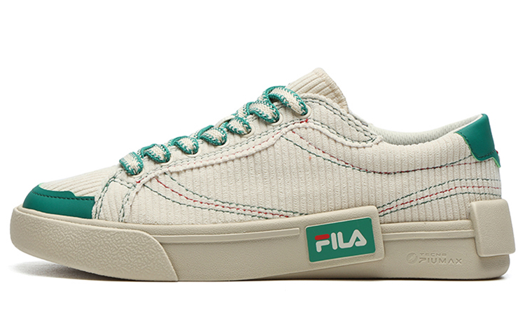 (Women) FILA FUSION Pop Skate Shoes 'Cream White Green' T12W218204FAA