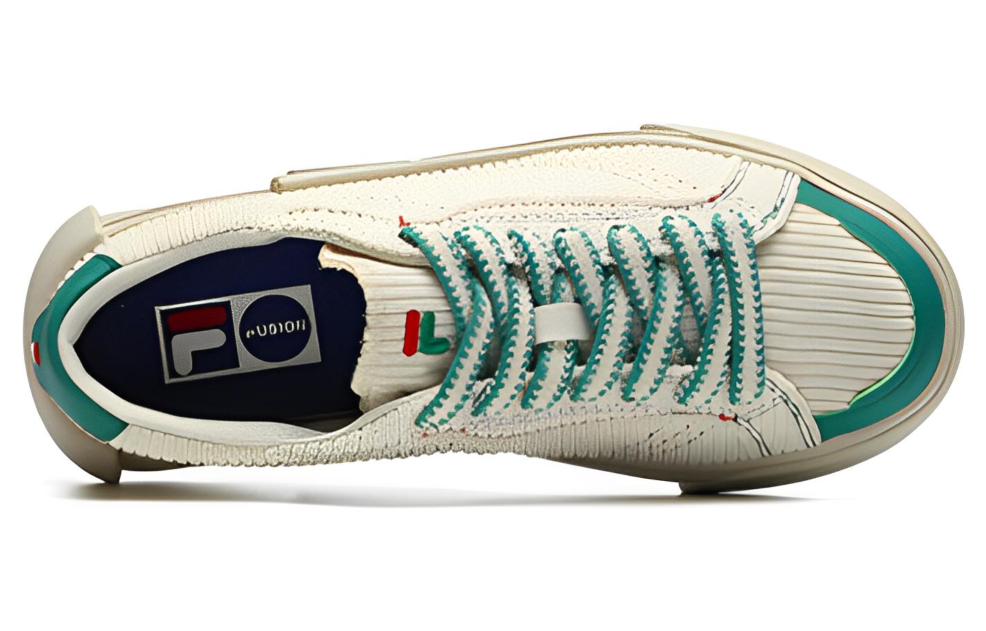 Order (W) Zapatillas FILA FUSION Pop Skate 'Blanco Crema Verde' T12W218204FAA