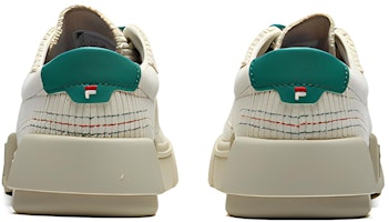 FILA FUSION斐樂潮牌 POP 滑板鞋 女款 米綠 Lookbook FILA FUSION斐樂潮牌 POP 滑板鞋 女款 米綠