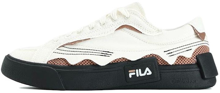 (W) 휠라 퓨전 팝 스케이트 슈즈 '화이트 블랙' T12W332103FWB Buy (W) 휠라 퓨전 팝 스케이트 슈즈 '화이트 블랙' T12W332103FWB