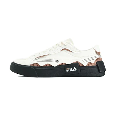 (W) FILA FUSION Pop Skate Shoes 'White Black'