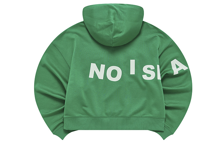 Lookbook (W) FILA Fusion 假兩件針織衛衣 多彩學院印花 霧綠色 T11W233202F-GN