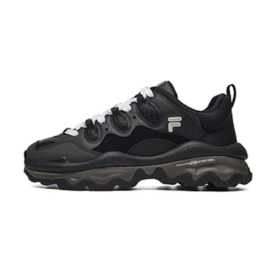 (W) FILA FUSION QD96 Athletic Shoes 'Black'