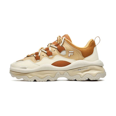 (W) FILA FUSION QD96 Athletic Shoes 'Orange White'
