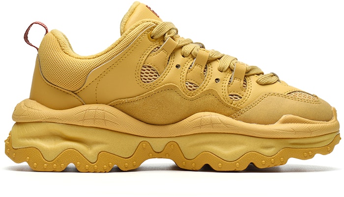 FILA FUSION斐乐潮牌 QD96 復古 防滑耐磨 低幫 老爹鞋 女款 橘黃 Order FILA FUSION斐乐潮牌 QD96 復古 防滑耐磨 低幫 老爹鞋 女款 橘黃