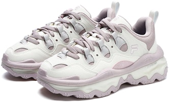 FILA FUSION 斐樂潮牌 QD96 戶外越野風格 運動休閒鞋 女款 白粉色 Order FILA FUSION 斐樂潮牌 QD96 戶外越野風格 運動休閒鞋 女款 白粉色