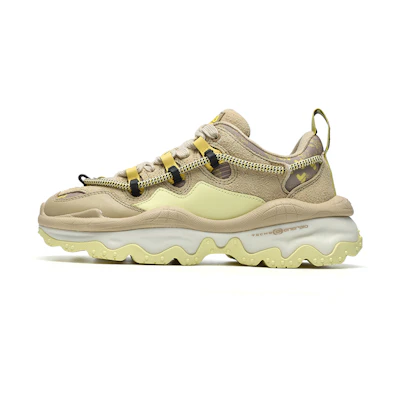 (W) FILA FUSION QD96 White Mountaineering Sneakers 'Beige Yellow'