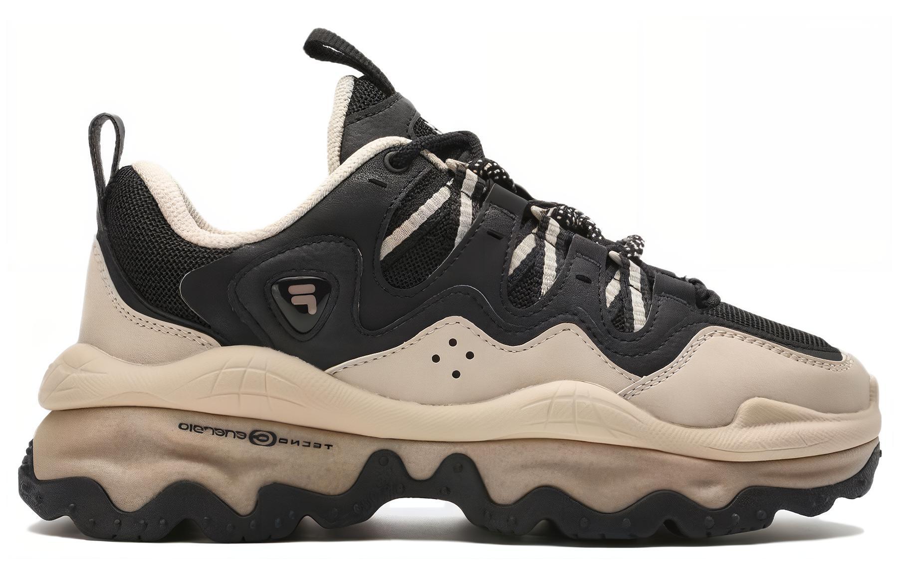 Order (W) FILA FUSION QD 96 DX Sneakers 'Hitam Beige' T12W341109FBC