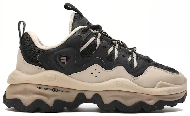 (W) FILA FUSION QD 96 DX Sneakers 'Hitam Beige' T12W341109FBC Order (W) FILA FUSION QD 96 DX Sneakers 'Hitam Beige' T12W341109FBC