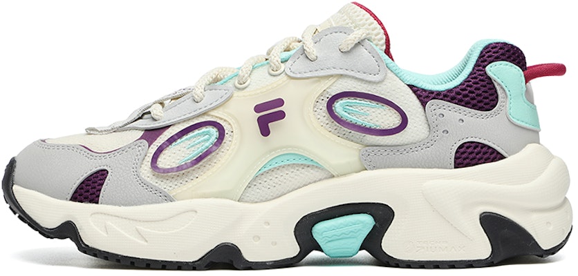 (Women) FILA Fusion Raccoon 'White Grey' T12W231121FAL Buy (Women) FILA Fusion Raccoon 'White Grey' T12W231121FAL