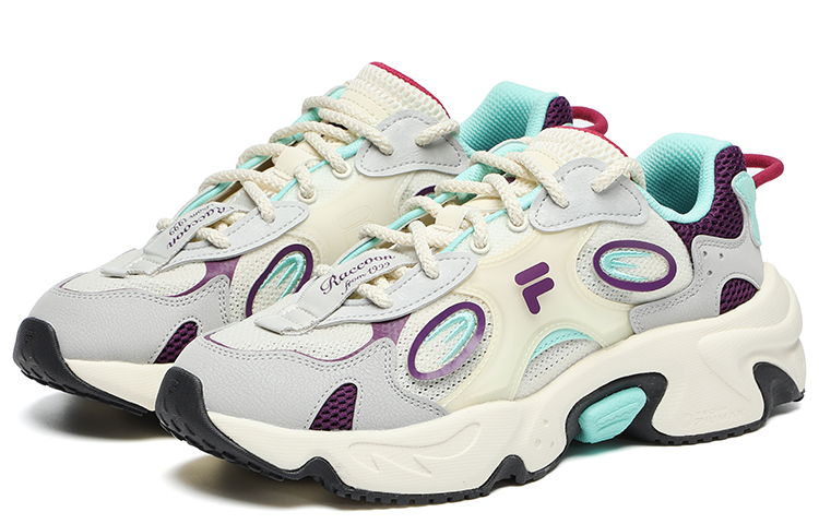 Lookbook (W) FILA Fusion Raccoon ''Weiß Grau'' T12W231121FAL