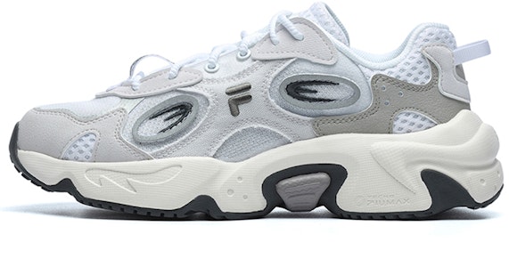 FILA FUSION斐樂潮牌 浣熊 低帮 運動休閒鞋 女款 白灰 Buy FILA FUSION斐樂潮牌 浣熊 低帮 運動休閒鞋 女款 白灰