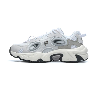 (W) FILA FUSION Raccoon Sneakers 'White Grey'